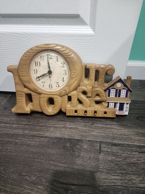 Vintage Burwood "Our Home" Clock